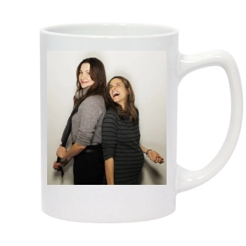 Amanda Peet 14oz White Statesman Mug