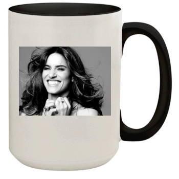 Amanda Peet 15oz Colored Inner & Handle Mug