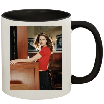 Amanda Peet 11oz Colored Inner & Handle Mug