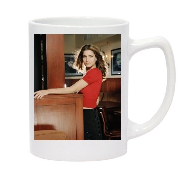 Amanda Peet 14oz White Statesman Mug