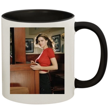 Amanda Peet 11oz Colored Inner & Handle Mug