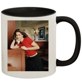 Amanda Peet 11oz Colored Inner & Handle Mug