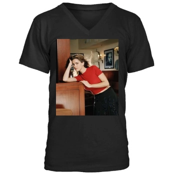 Amanda Peet Men's V-Neck T-Shirt