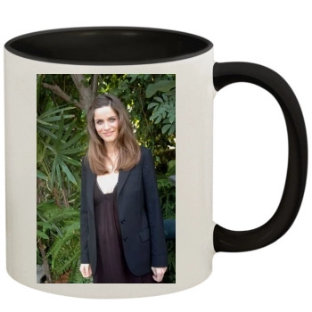 Amanda Peet 11oz Colored Inner & Handle Mug