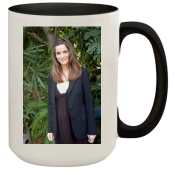 Amanda Peet 15oz Colored Inner & Handle Mug