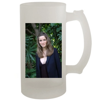 Amanda Peet 16oz Frosted Beer Stein