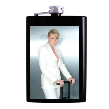 Amanda Tapping Hip Flask