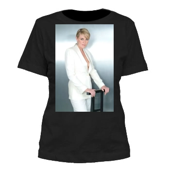 Amanda Tapping Women's Cut T-Shirt