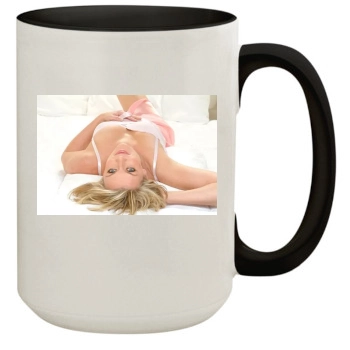 Amanda Tapping 15oz Colored Inner & Handle Mug