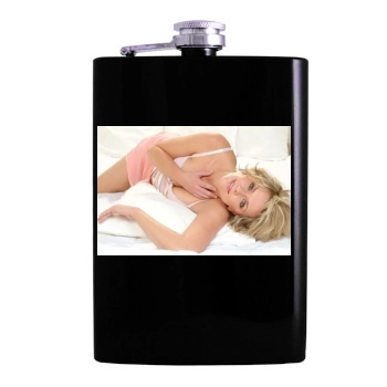 Amanda Tapping Hip Flask