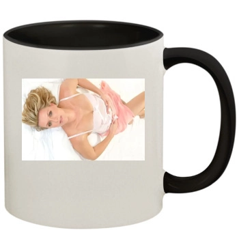 Amanda Tapping 11oz Colored Inner & Handle Mug