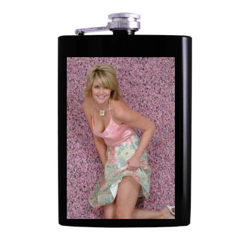 Amanda Tapping Hip Flask