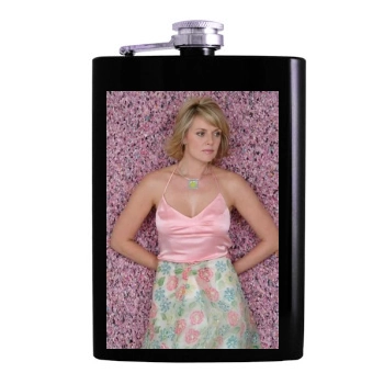 Amanda Tapping Hip Flask