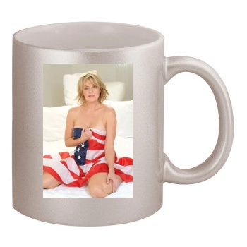 Amanda Tapping 11oz Metallic Silver Mug