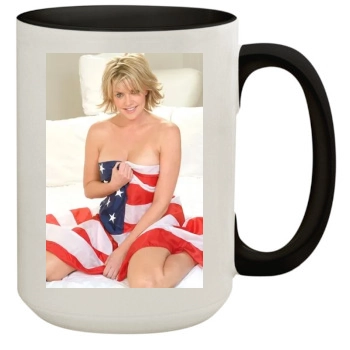 Amanda Tapping 15oz Colored Inner & Handle Mug