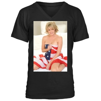 Amanda Tapping Men's V-Neck T-Shirt