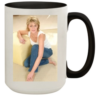 Amanda Tapping 15oz Colored Inner & Handle Mug