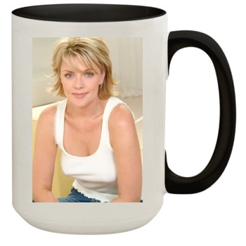 Amanda Tapping 15oz Colored Inner & Handle Mug