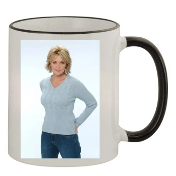 Amanda Tapping 11oz Colored Rim & Handle Mug