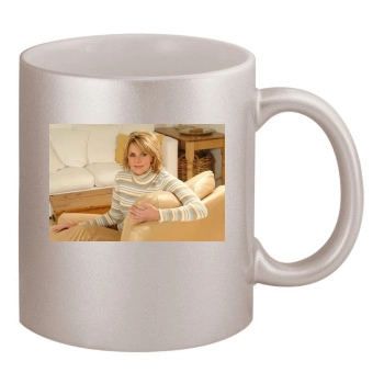 Amanda Tapping 11oz Metallic Silver Mug