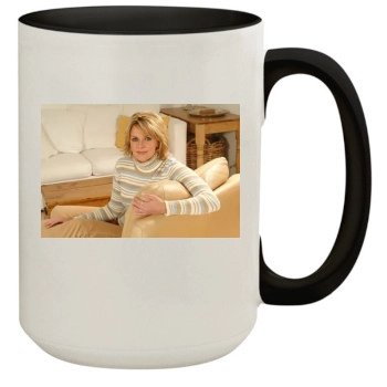 Amanda Tapping 15oz Colored Inner & Handle Mug