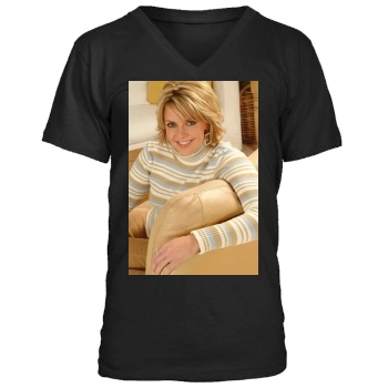 Amanda Tapping Men's V-Neck T-Shirt