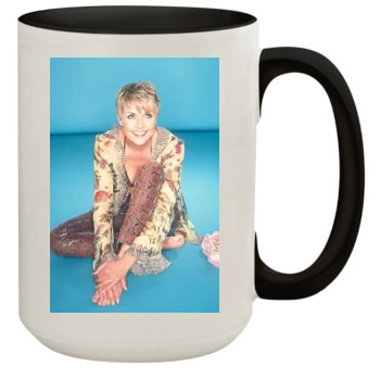 Amanda Tapping 15oz Colored Inner & Handle Mug