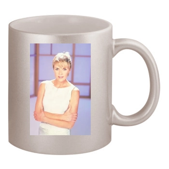 Amanda Tapping 11oz Metallic Silver Mug