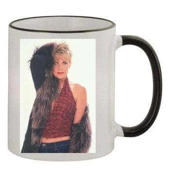 Amanda Tapping 11oz Colored Rim & Handle Mug