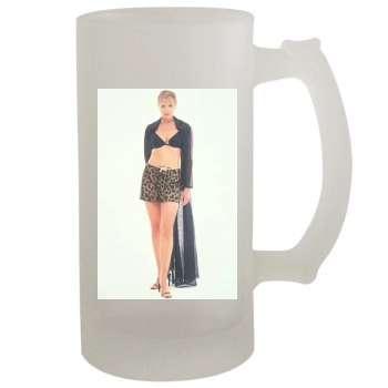 Amanda Tapping 16oz Frosted Beer Stein