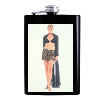 Amanda Tapping Hip Flask