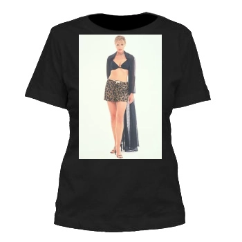 Amanda Tapping Women's Cut T-Shirt