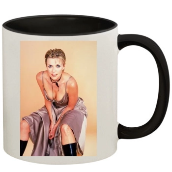 Amanda Tapping 11oz Colored Inner & Handle Mug