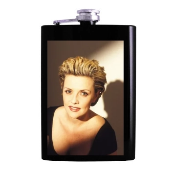 Amanda Tapping Hip Flask