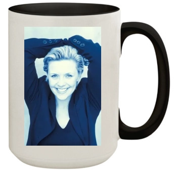 Amanda Tapping 15oz Colored Inner & Handle Mug