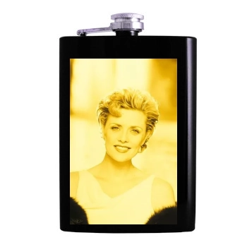 Amanda Tapping Hip Flask