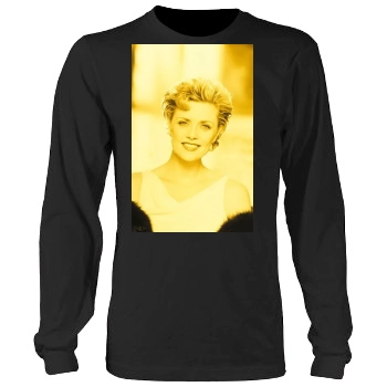 Amanda Tapping Men's Heavy Long Sleeve TShirt