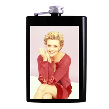 Amanda Tapping Hip Flask