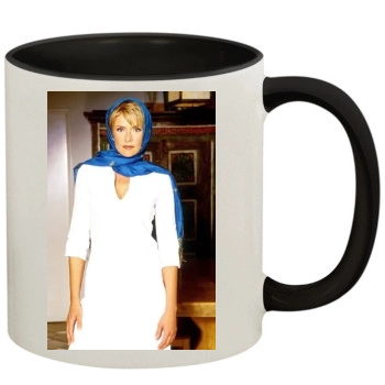 Amanda Tapping 11oz Colored Inner & Handle Mug