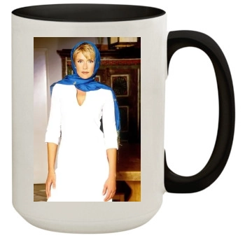 Amanda Tapping 15oz Colored Inner & Handle Mug