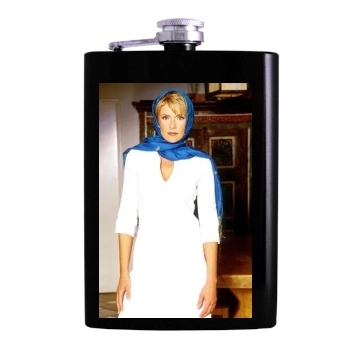 Amanda Tapping Hip Flask