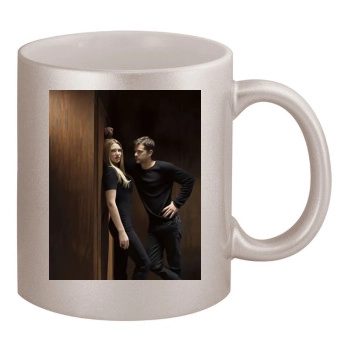 Anna Torv 11oz Metallic Silver Mug