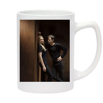 Anna Torv 14oz White Statesman Mug