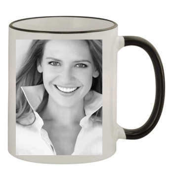 Anna Torv 11oz Colored Rim & Handle Mug