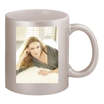 Anna Torv 11oz Metallic Silver Mug