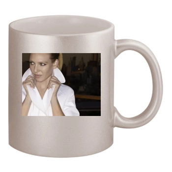 Anna Torv 11oz Metallic Silver Mug