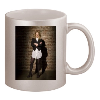 Anna Torv 11oz Metallic Silver Mug