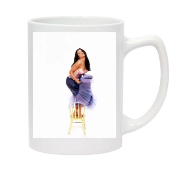 Salma Hayek 14oz White Statesman Mug