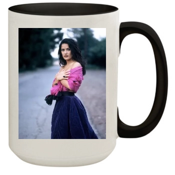 Salma Hayek 15oz Colored Inner & Handle Mug