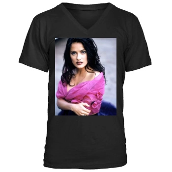 Salma Hayek Men's V-Neck T-Shirt